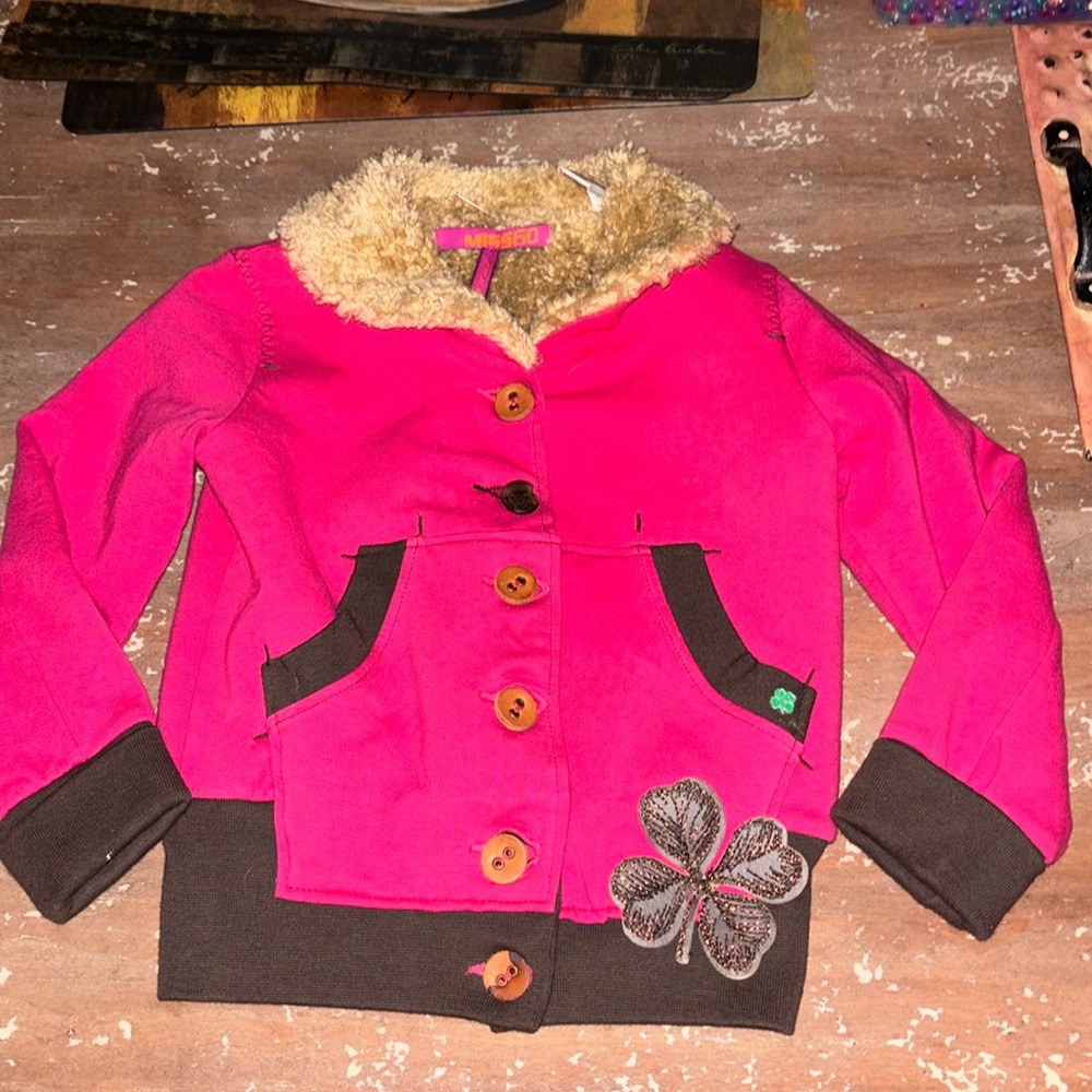Miss60 Kids fleece lined jacket